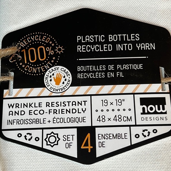 ECO-friendly/wrinkle resistant now DESIGNS 100% recycled content tablecl… - Picture 11 of 14